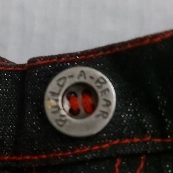 Build-A-Bear Workshop Shorts Black Gingham and Soccer Toys Gifts Christmas Dolls - Picture 3 of 6